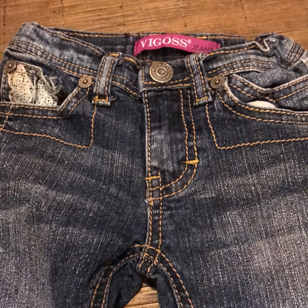 Toddler Girl Jeans - Picture 2 of 4